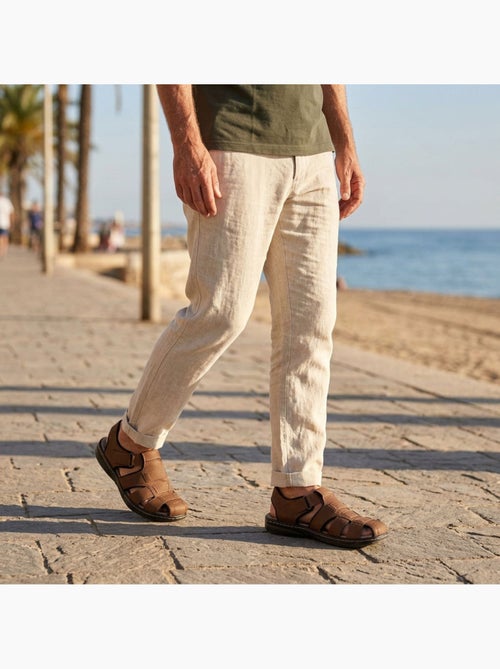 OZABI: sandalias cerradas para hombre, cómodas y frescas para el verano - Kiabi