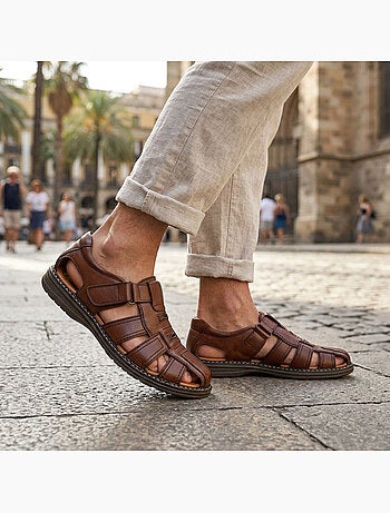 OZABI: sandalias cerradas para hombre, cómodas y frescas para el verano