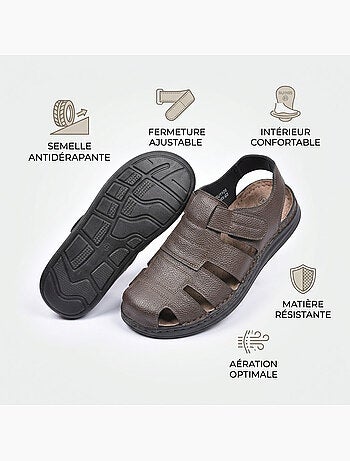 OZABI: sandalias cerradas para hombre, cómodas y frescas para el verano