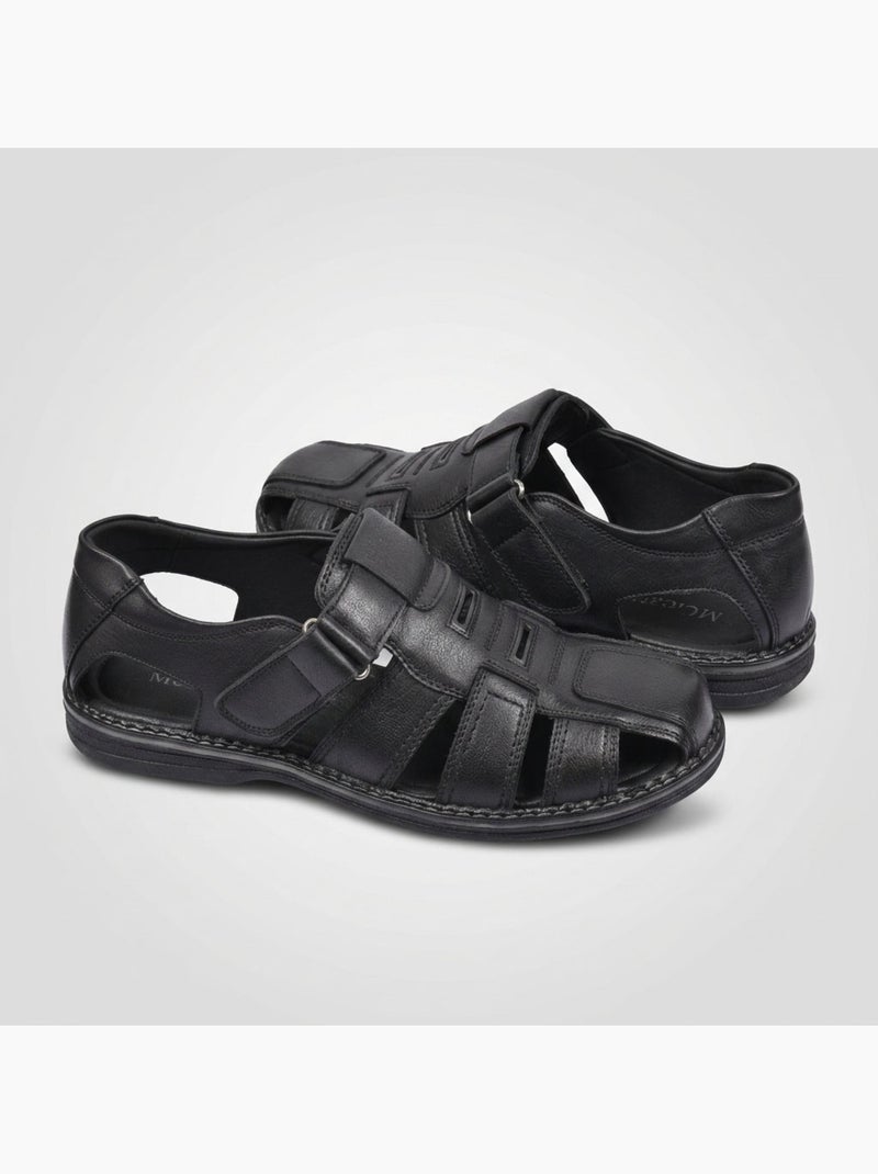 OZABI: sandalias cerradas para hombre, cómodas y frescas para el verano Negro - Kiabi