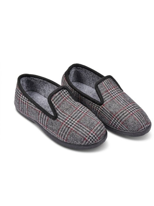 OZABI: zapatillas de casa para hombre, tipo charentaise, cálidas y antideslizantes - Kiabi