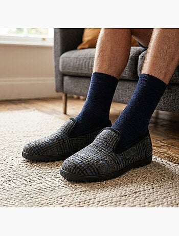 OZABI: zapatillas de casa para hombre, tipo charentaise, cálidas y antideslizantes