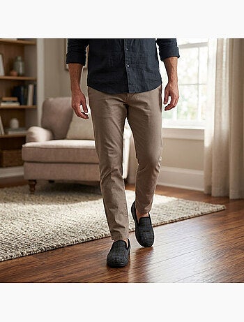 OZABI: zapatillas de casa para hombre, tipo charentaise, cálidas y antideslizantes