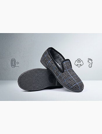 OZABI: zapatillas de casa para hombre, tipo charentaise, cálidas y antideslizantes