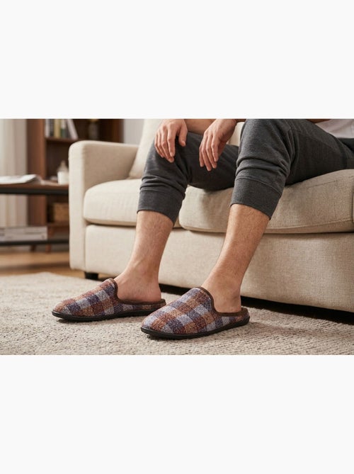 OZABI: zapatillas de casa para hombre, tipo mule, cálidas, antideslizantes y cómodas - Kiabi