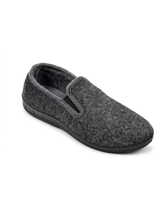 OZABI: Zapatillas de casa para mujer, tipo charentaise, cálidas, forradas y con suela antideslizante - Kiabi