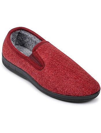 OZABI: Zapatillas de casa para mujer, tipo charentaise, cálidas, forradas y con suela antideslizante