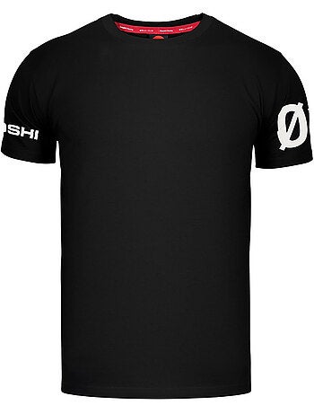 Ozoshi - Camiseta Diseño Estampado de Mangas para Hombre