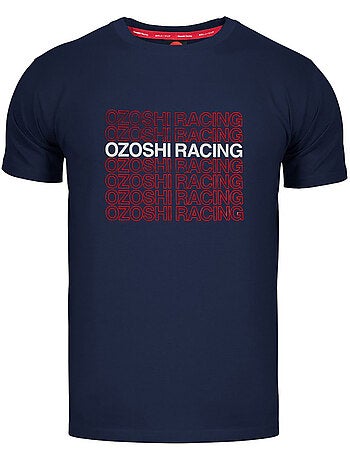 Ozoshi - Camiseta Diseño Logo Repetido para Hombre