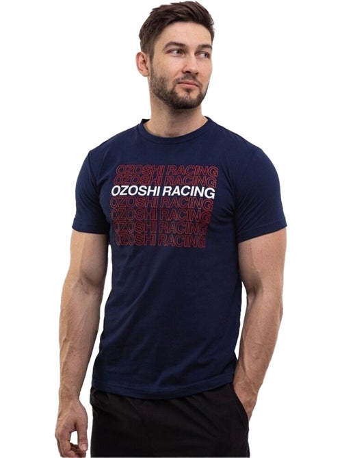 Ozoshi - Camiseta Diseño Logo Repetido para Hombre - Kiabi