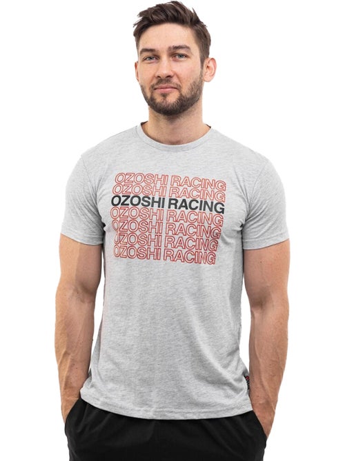 Ozoshi - Camiseta Diseño Logo Repetido para Hombre - Kiabi