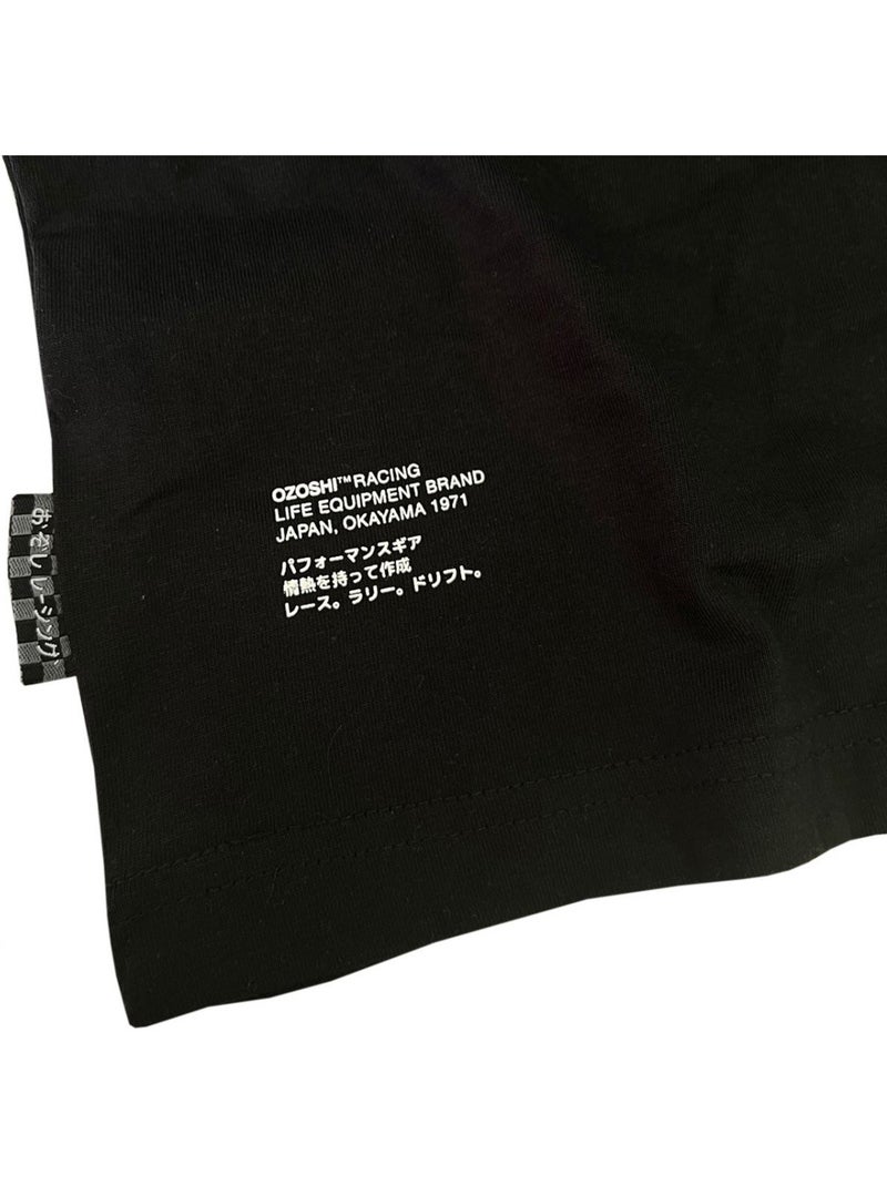 Ozoshi - Camiseta Senro para Hombre Negro - Kiabi