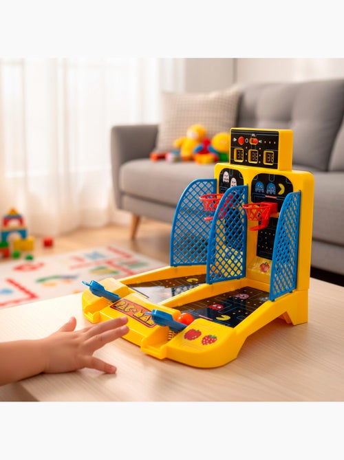 Pac-man juego basket arcade de mesa con luz y sonido - Kiabi
