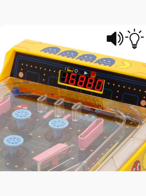 Pac-man pinball arcade de mesa con luz y sonido - Kiabi
