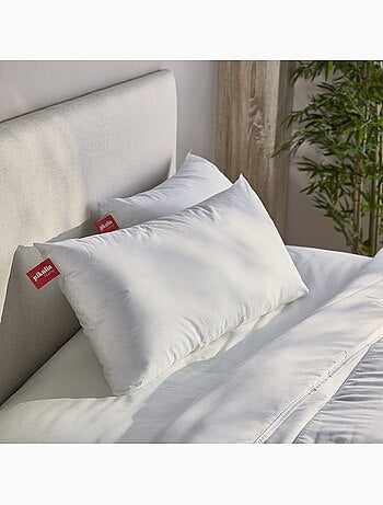 Pack 2 almohadas de fibra- tacto gel - dormir de lado - firmeza media-alta