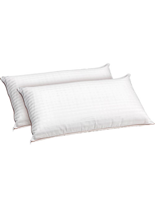 Pack 2 almohadas látex Firmeza mediaalta - Kiabi