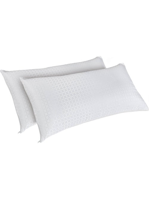 Pack 2 almohadas Visco Medium Firmeza media Frescor - Kiabi