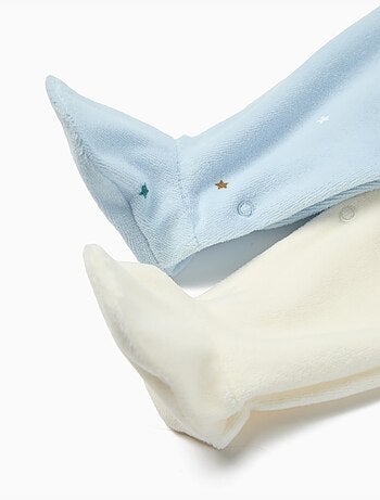 Pack 2 Babygrow Velvet, MO Fashion