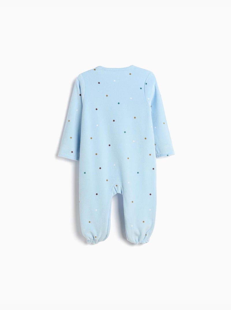 Pack 2 Babygrow Velvet, MO Fashion Blanco - Kiabi