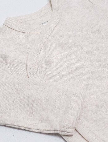 Pack 2 bodies apertura delantera para bebé