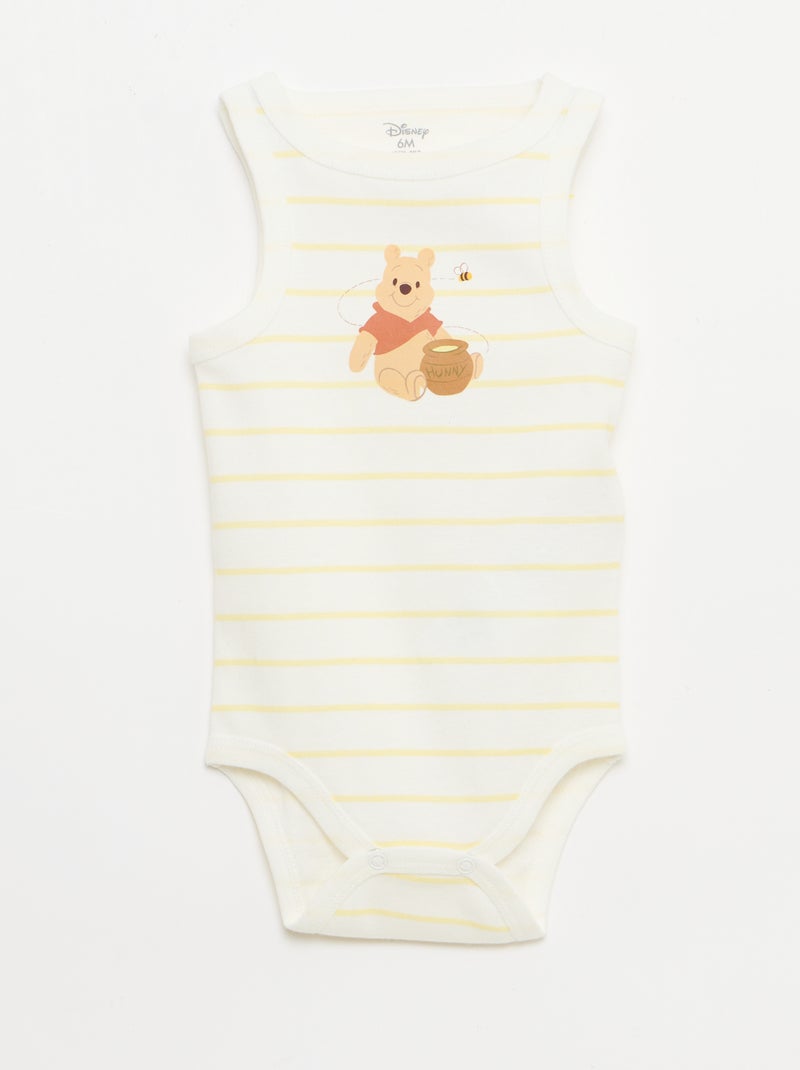 Pack 2 bodies sin mangas 'Disney' Amarillo - Kiabi