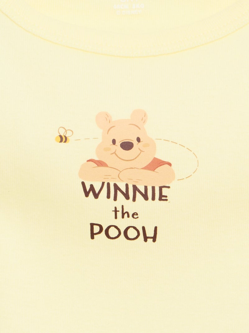 Pack 2 bodies sin mangas 'Disney' Amarillo - Kiabi