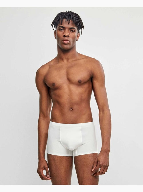 Pack 2 boxer hombre lisos, bajos sin costuras, de modal - Kiabi Pack 2 boxer hombre lisos, bajos sin costuras, de modal - Kiabi