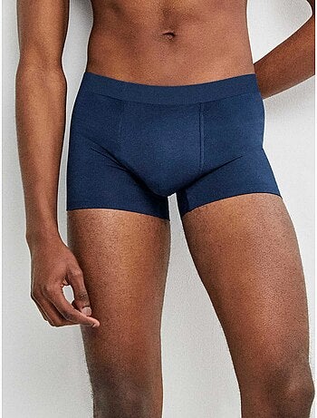 Pack 2 boxer hombre lisos, bajos sin costuras, de modal