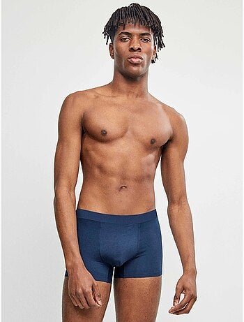 Pack 2 boxer hombre lisos, bajos sin costuras, de modal