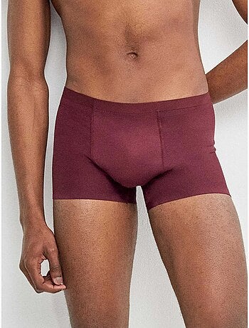 Pack 2 boxer hombre lisos, bajos sin costuras, de modal