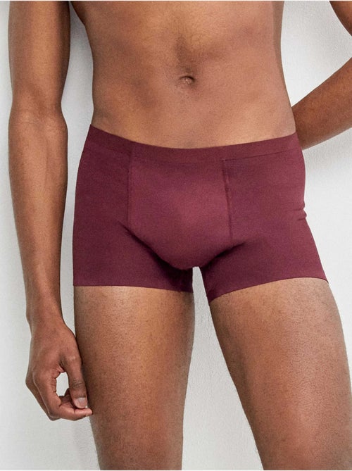 Pack 2 boxer hombre lisos, bajos sin costuras, de modal - Kiabi Pack 2 boxer hombre lisos, bajos sin costuras, de modal - Kiabi