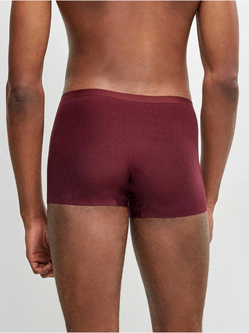 Pack 2 boxer hombre lisos, bajos sin costuras, de modal - Kiabi Pack 2 boxer hombre lisos, bajos sin costuras, de modal - Kiabi