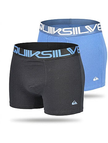 Pack 2 Boxers Hombre Confort Algodón Stretch QUIKSILVER
