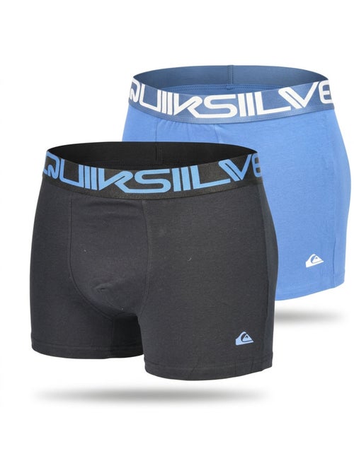 Pack 2 Boxers Hombre Confort Algodón Stretch QUIKSILVER - Kiabi Pack 2 Boxers Hombre Confort Algodón Stretch QUIKSILVER - Kiabi