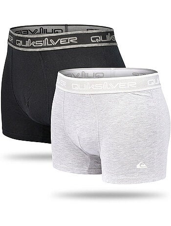 Pack 2 Boxers Hombre Confort Algodón Stretch QUIKSILVER