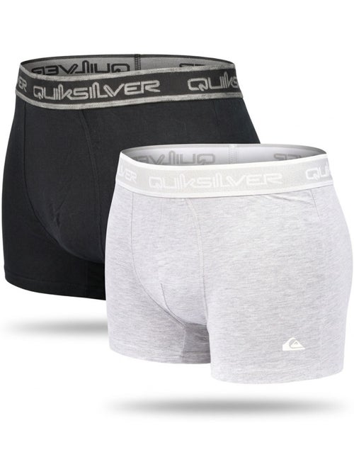 Pack 2 Boxers Hombre Confort Algodón Stretch QUIKSILVER - Kiabi