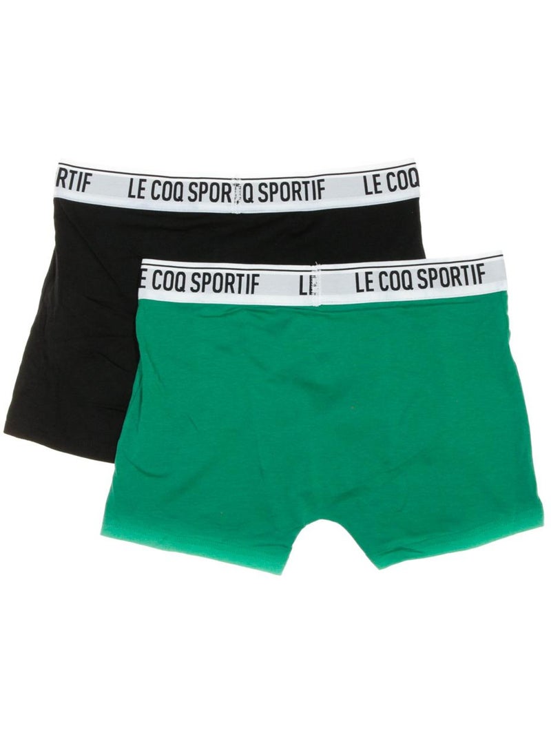Pack 2 Bóxers Le Coq Sportif para Hombre - Verde - Kiabi