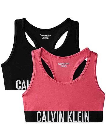 Pack 2 Bralettes Calvin Klein Jeans para Niña en