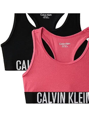 Pack 2 Bralettes Calvin Klein Jeans para Niña en