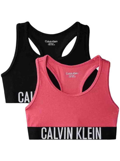 Pack 2 Bralettes Calvin Klein Jeans para Niña en - Kiabi Pack 2 Bralettes Calvin Klein Jeans para Niña en - Kiabi