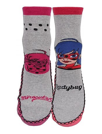 Pack 2 calcetines pantuflas Zag Heroez