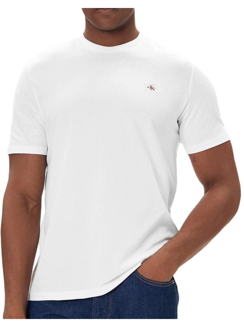 Pack 2 Camisetas Calvin Klein Hombre con Etiqueta Tejida Negro - Kiabi
