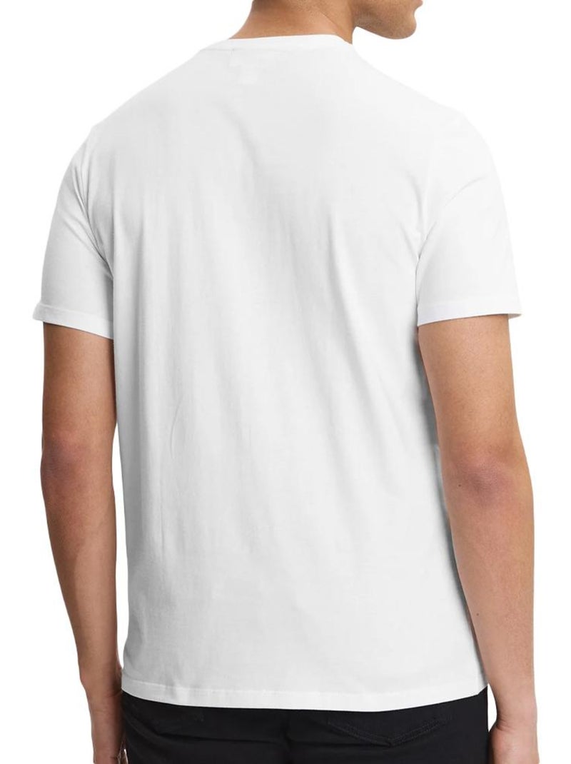 Pack 2 camisetas calvin klein jeans clásicas para hombre - Negro - Kiabi