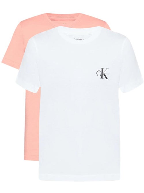 Pack 2 Camisetas Calvin Klein Jeans Mujer - Kiabi