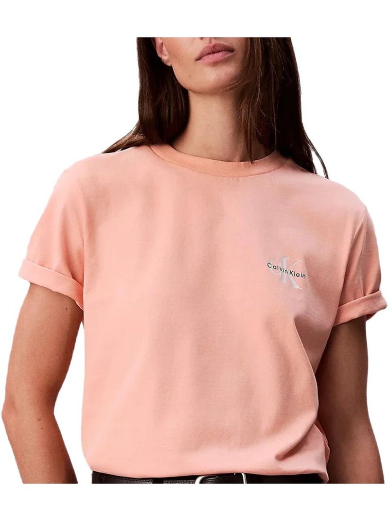 Pack 2 camisetas calvin klein jeans mujer Blanco - Kiabi