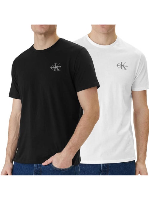 Pack 2 Camisetas Calvin Klein Jeans para Hombre - - Kiabi Pack 2 Camisetas Calvin Klein Jeans para Hombre - - Kiabi