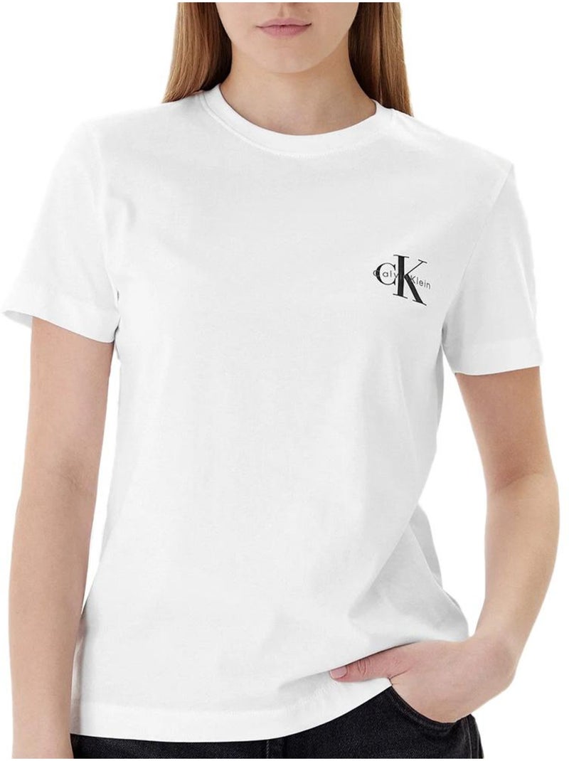 Pack 2 Camisetas Calvin Klein Jeans para Mujer, Gris plateado - Kiabi