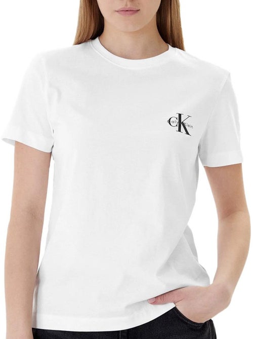 Pack 2 Camisetas Calvin Klein Jeans para Mujer, - Kiabi Pack 2 Camisetas Calvin Klein Jeans para Mujer, - Kiabi