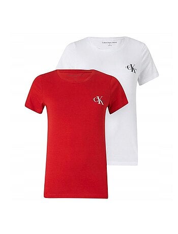 Pack 2 Camisetas Calvin Klein Jeans para Mujer