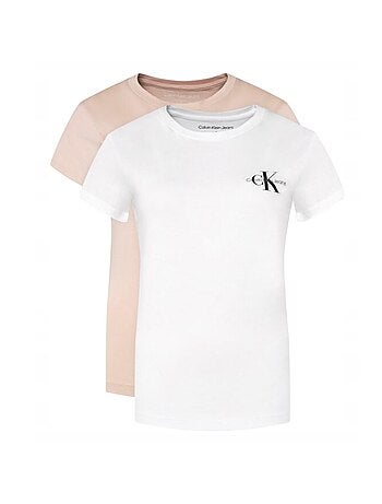 Pack 2 Camisetas Calvin Klein Jeans para Mujer